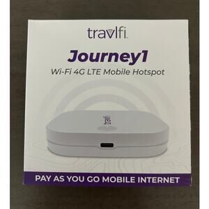 TravlFi Journey1 Wi-Fi 4G LTE Mobile Hotspot RV Internet with Multiple Networks
